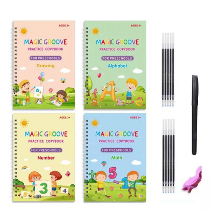 📚 Set Cuaderno Mágico Caligrafía Montessori  ✍️